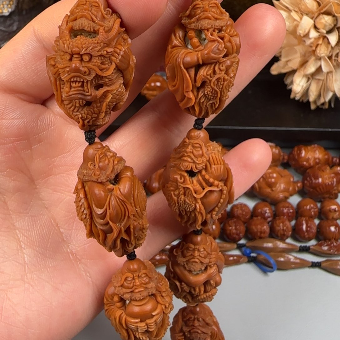 橄榄核手串/手链思明 21御龙达摩