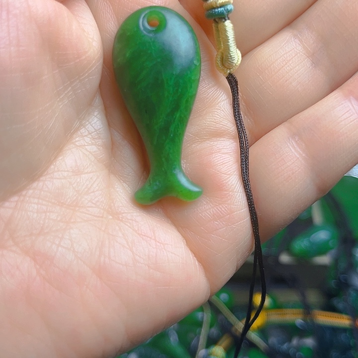 颈饰未镶嵌和田玉（糖玉）正*好