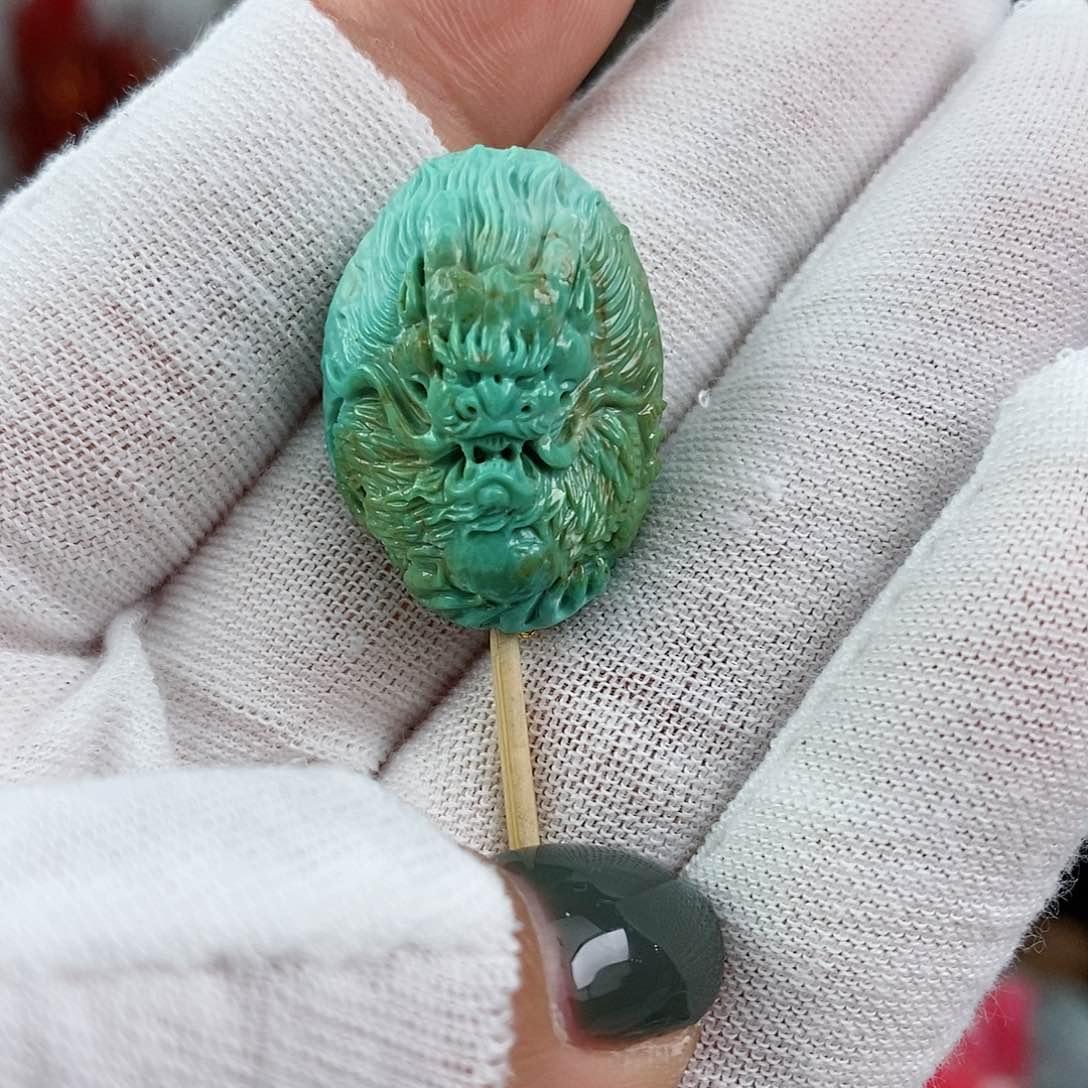 绿松石珠宝奇石未镶嵌