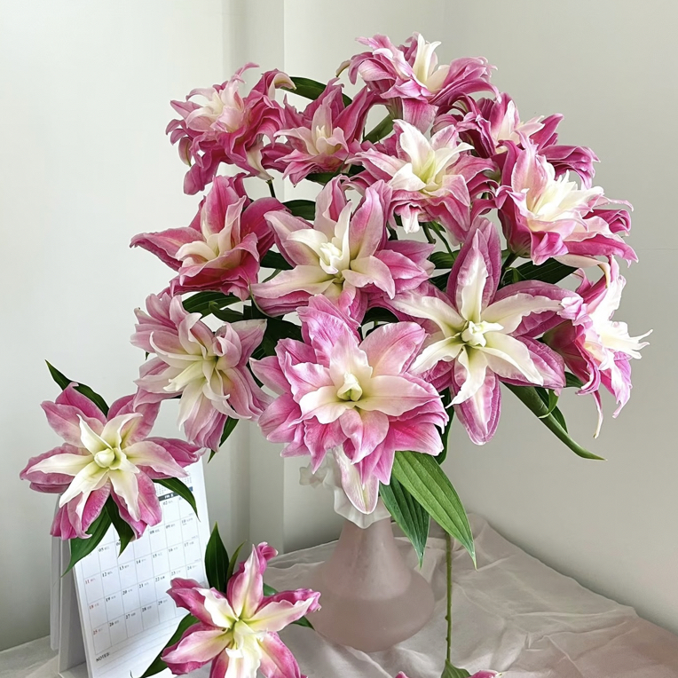 【红丝带3头重瓣百合】任意两单顺丰冷链包邮，0度以下必拍保温棉！