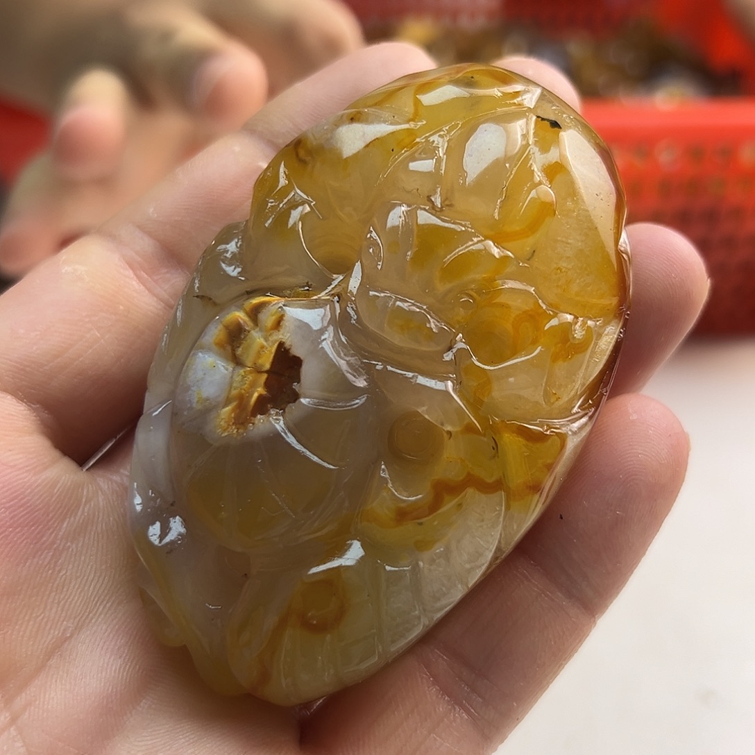 玛瑙/玉髓合金颈饰