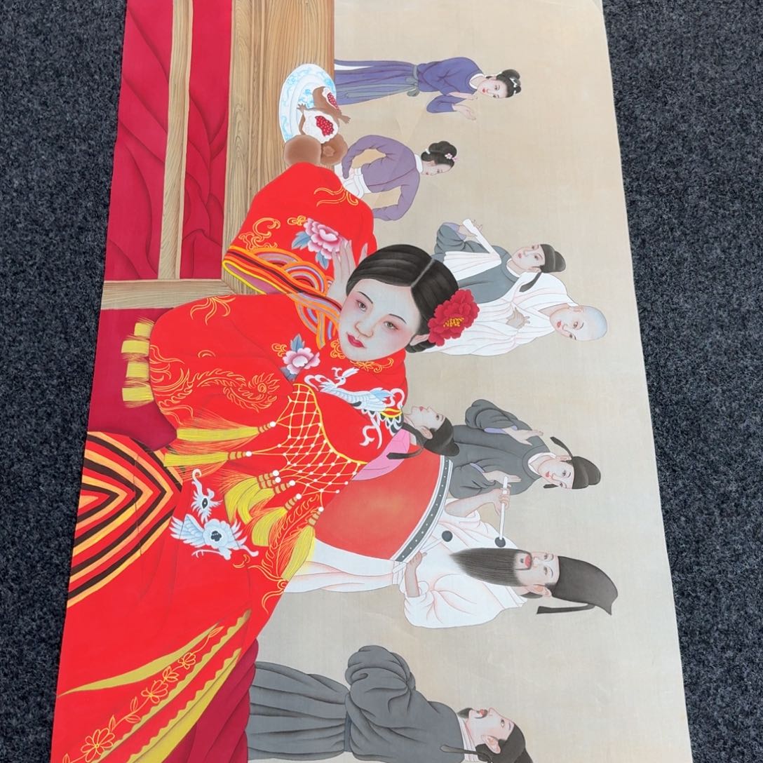 国画国画作品山水花鸟纯手绘