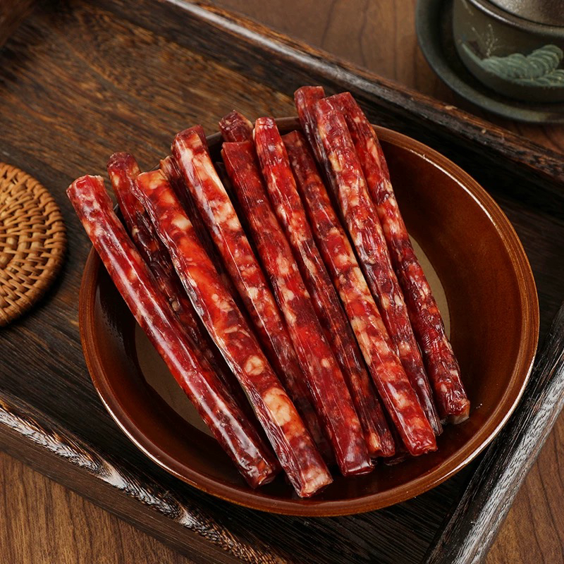 伊兰客清真冰糖小甜肠沙甸特产牛肉肠广式腊肠香肠烤肠烧烤食材