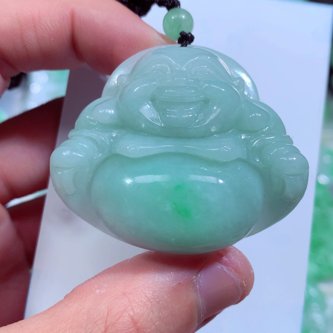 翡翠颈饰未镶嵌缅甸翡翠