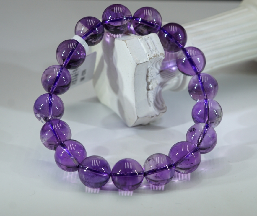 【山哥专享】紫水晶手串11+ G021932