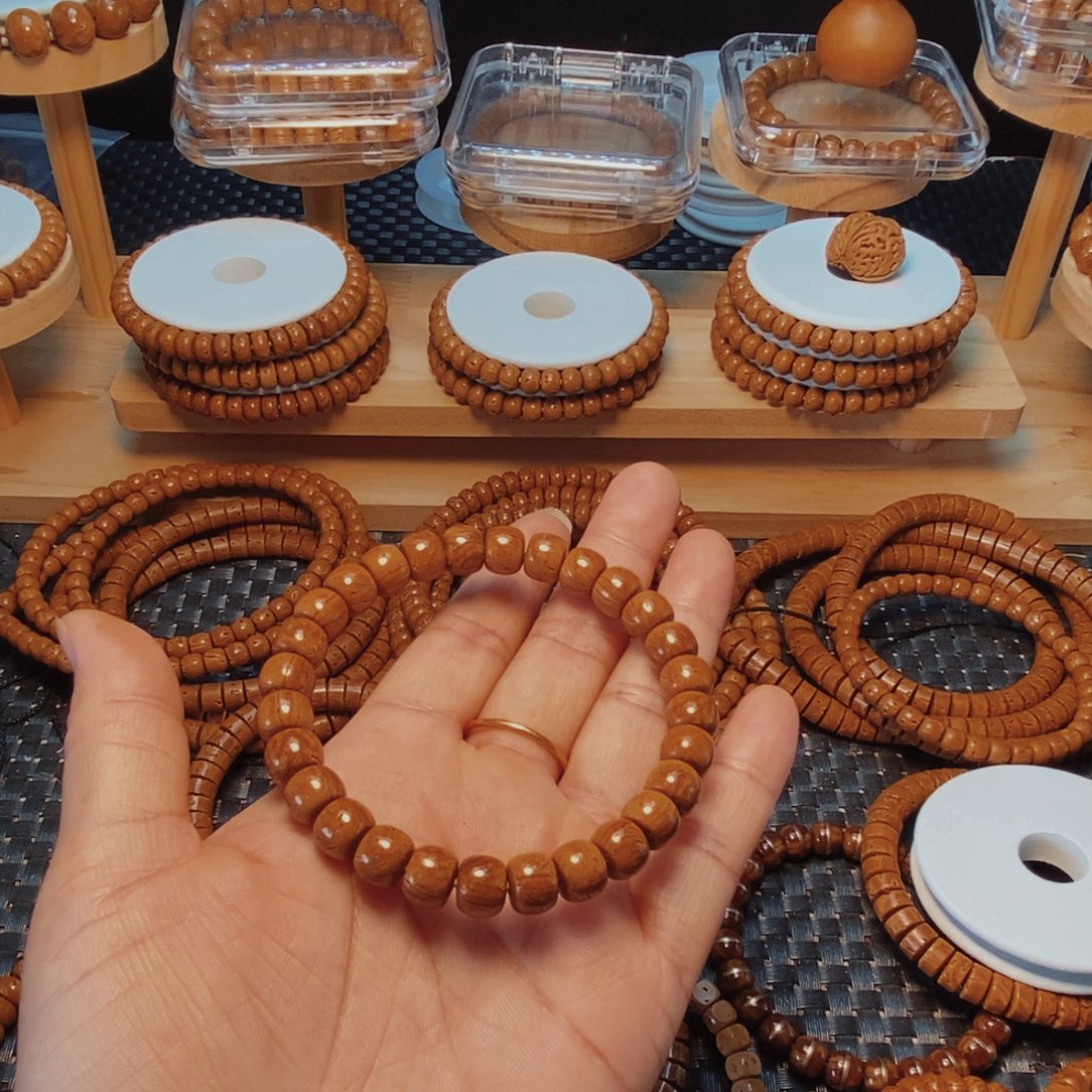 浊***年吊坠桃核桃核单圈