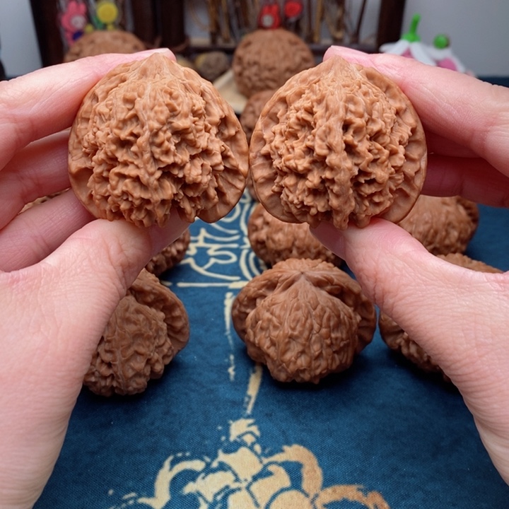 文玩核桃把件满天星43