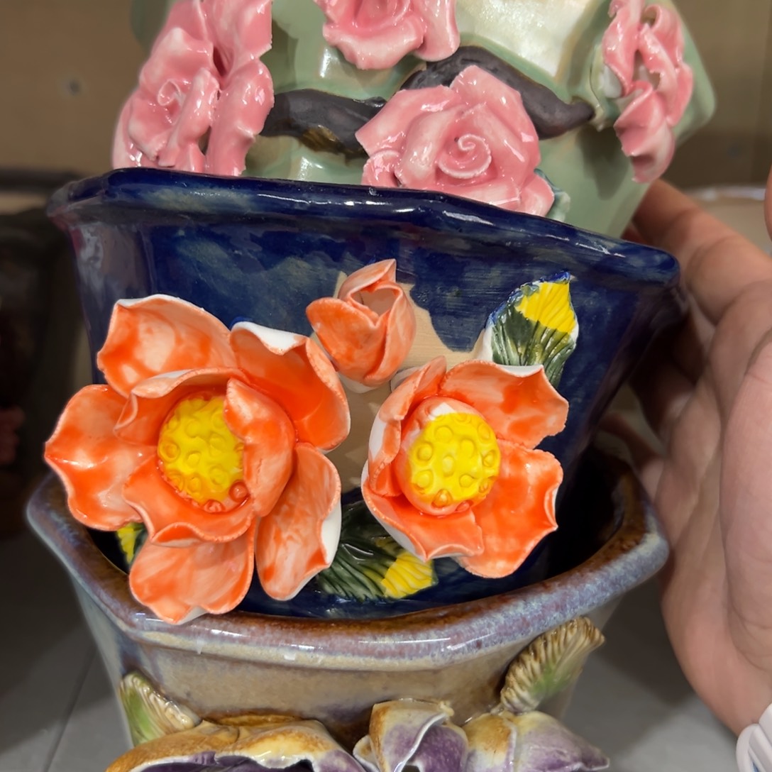 满20米秒退拉黑花盆