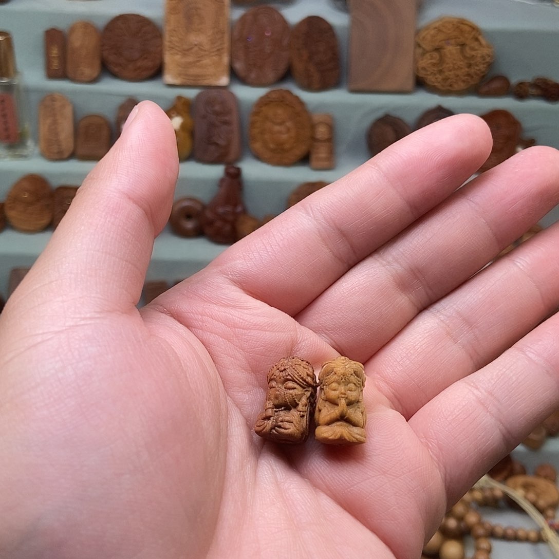 檀香木无事牌微瑕福利