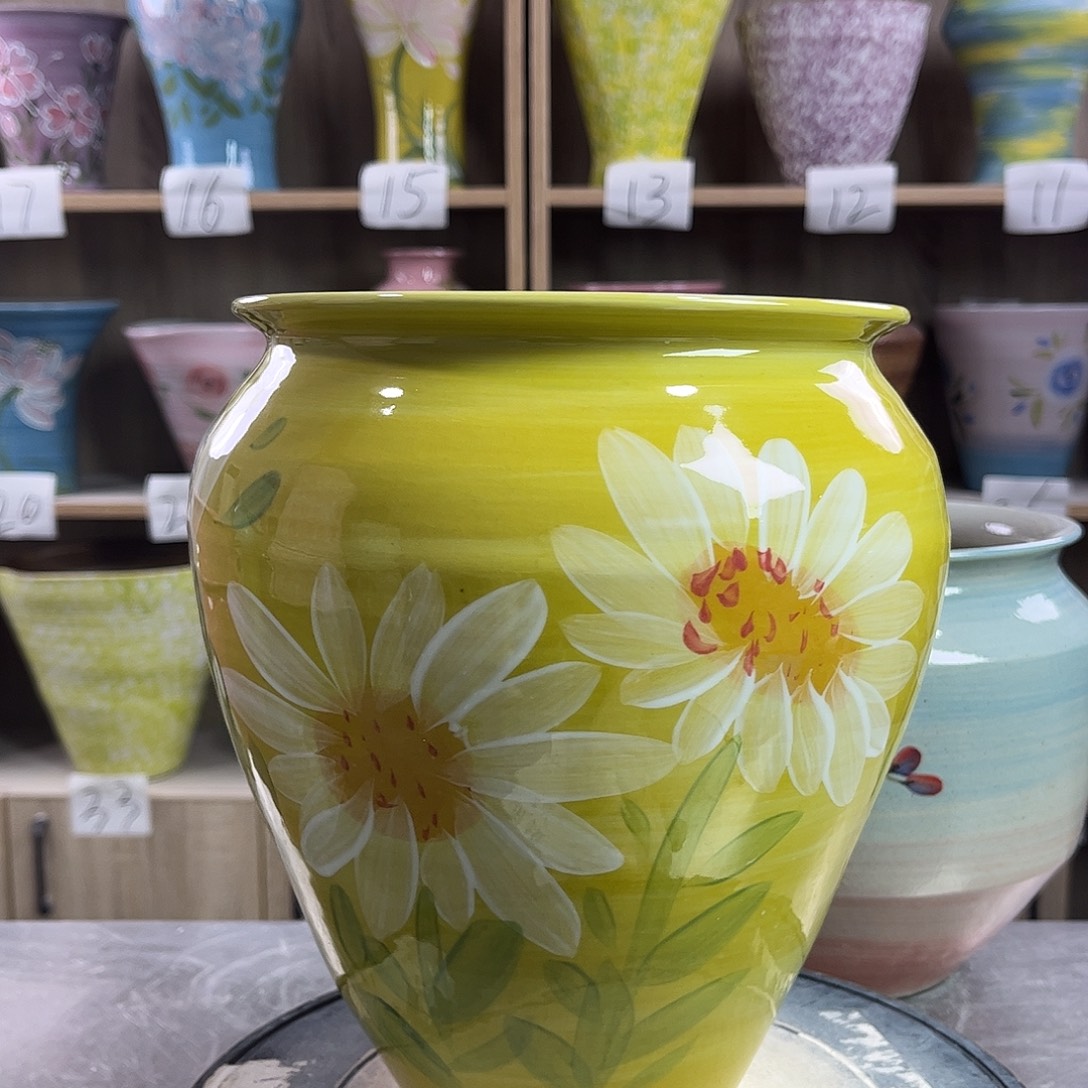 景德镇陶瓷花盆花盆