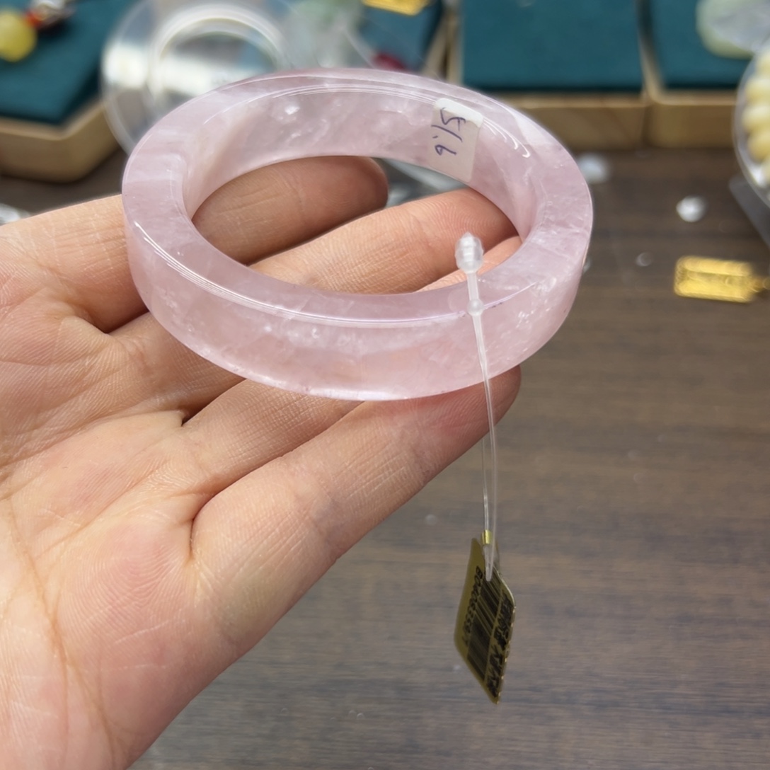 会***鱼水晶未镶嵌手镯51,6圈围893