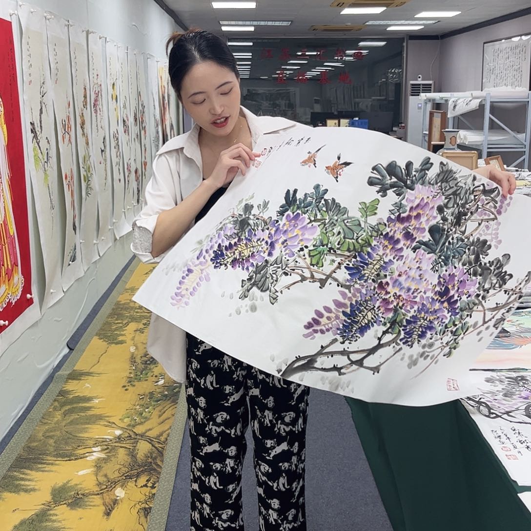 国画宣纸国画纯手绘作品