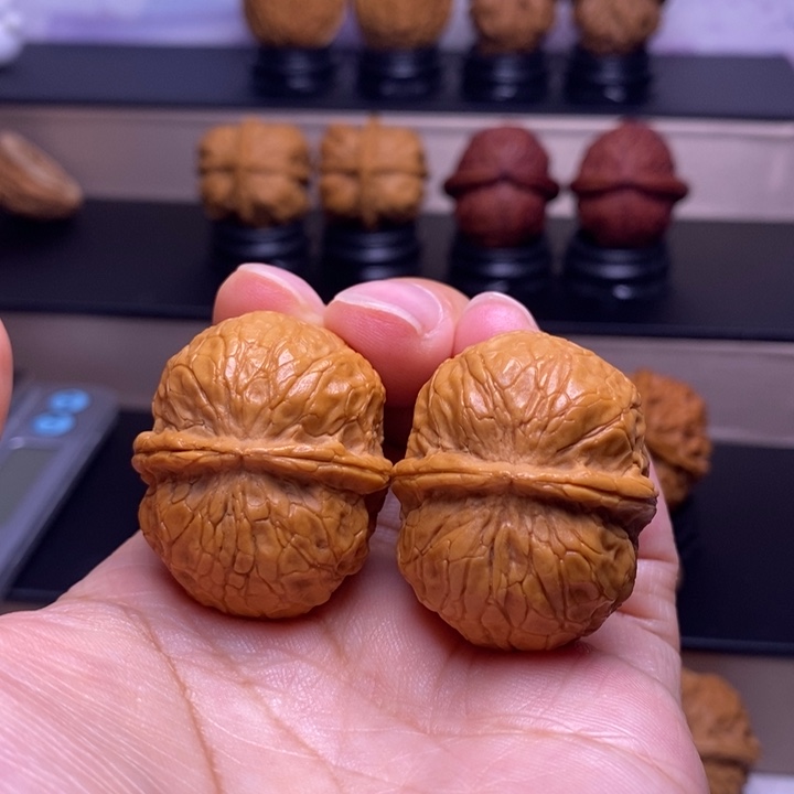 把件文玩核桃玄武元宝45