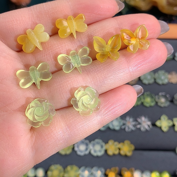 未镶嵌蛇纹石玉耳饰梵****猴