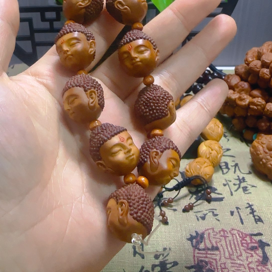 橄榄核手串/手链橄榄核雕手串手持