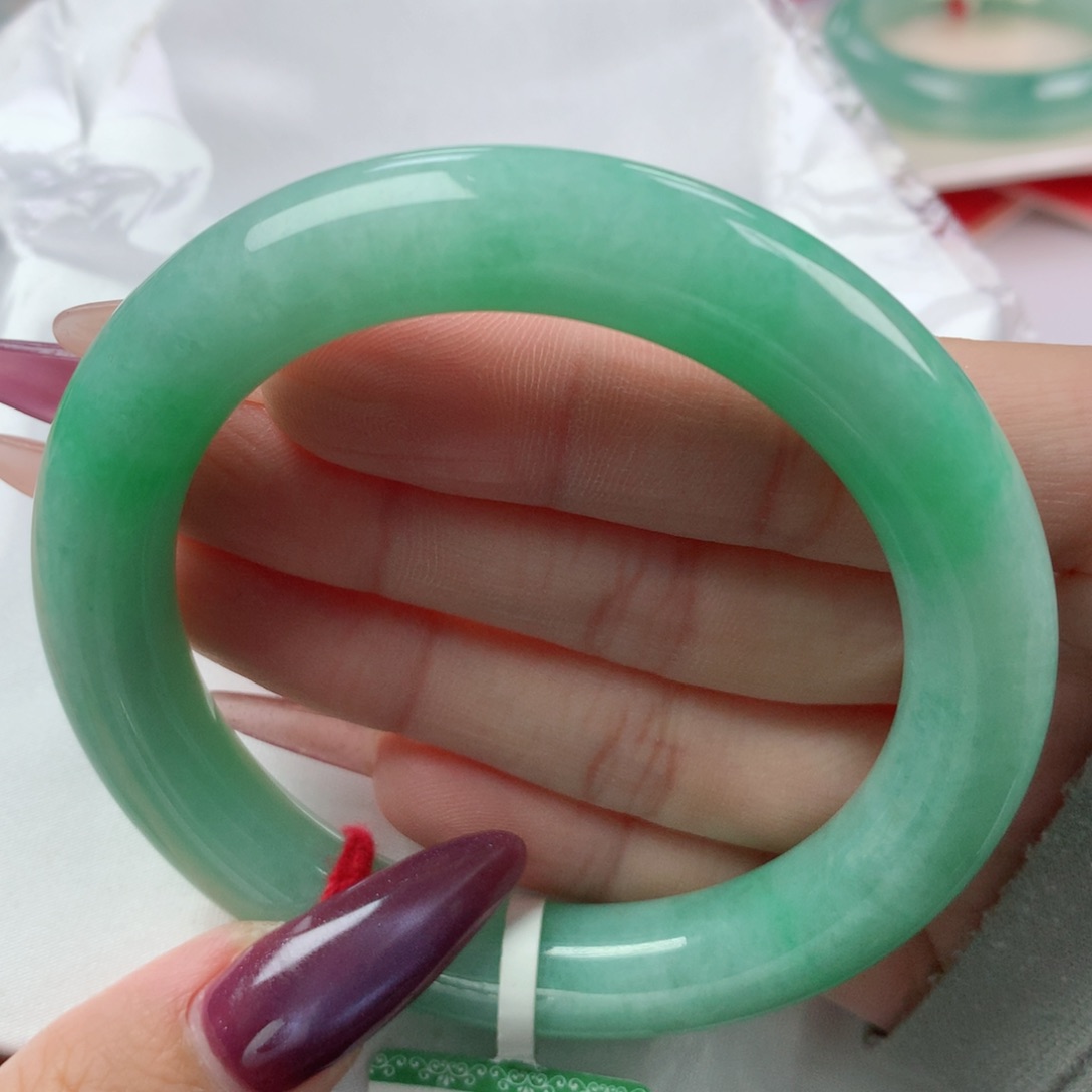 未镶嵌手镯翡翠缅甸天然翡翠A货56