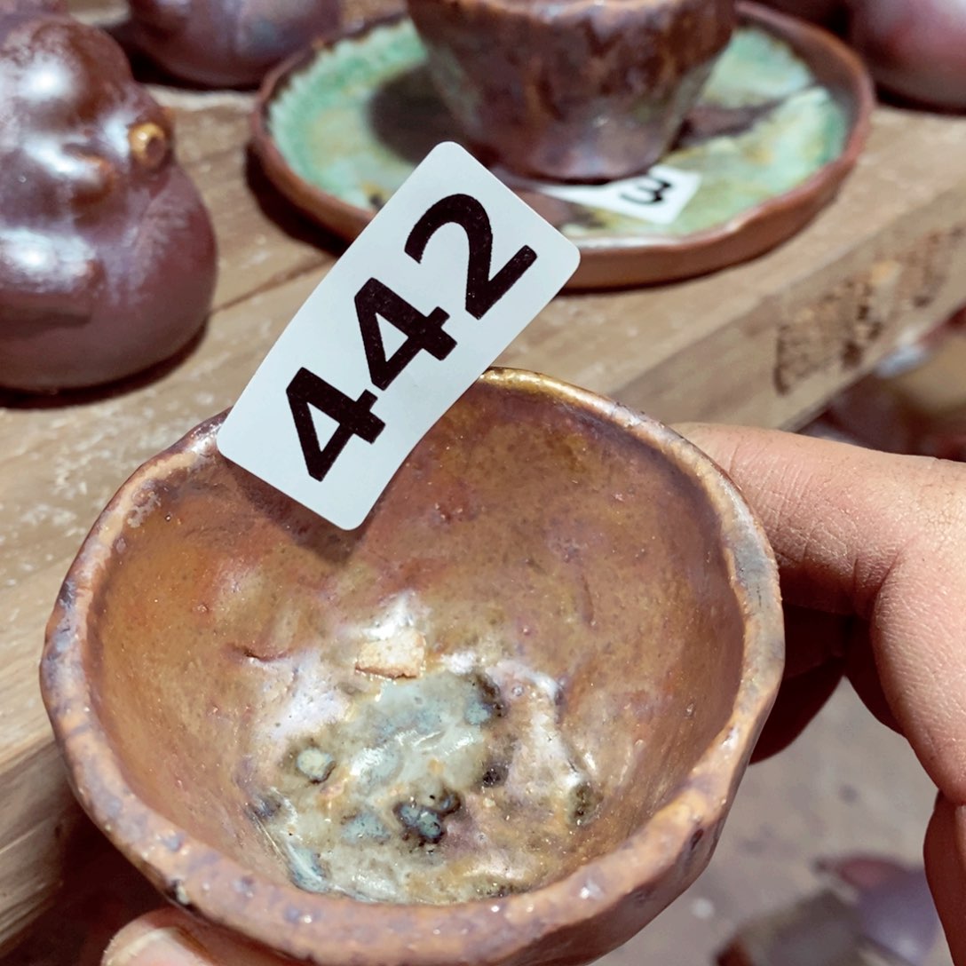 枫*柴烧茶具陶瓷杯子