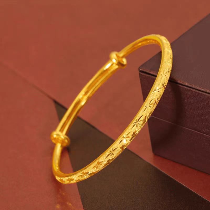 【顺丰/京JD 明天到家】素圈手镯20g 开口可调 女士适戴百搭时尚款2025年流行饰品20-65岁可戴漂亮铜合金B