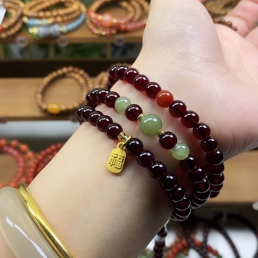 吊坠库克石榴三圈06