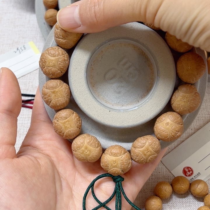 苦***茶凤眼菩提手串19麒麟，86@2910