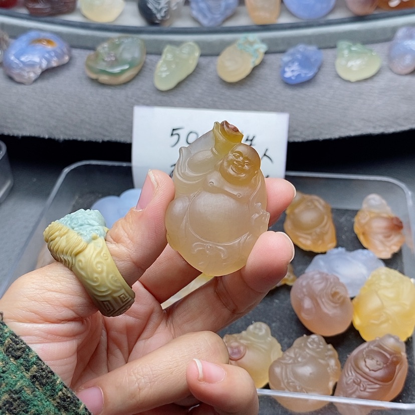 【闪购商品】未镶嵌吊坠定制玛瑙