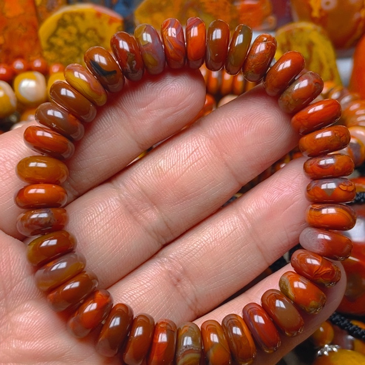 玛瑙/玉髓未镶嵌手串