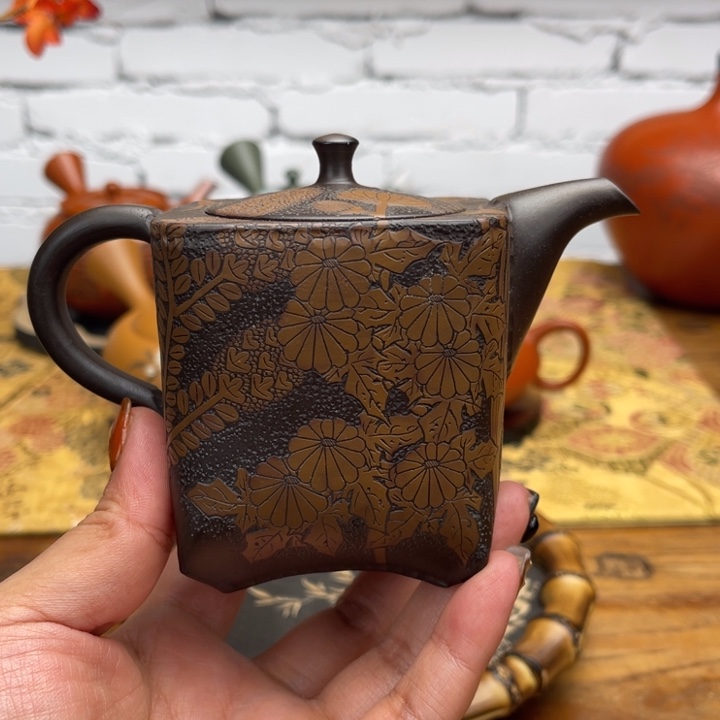 l***e常滑二代舜园手作茶壶