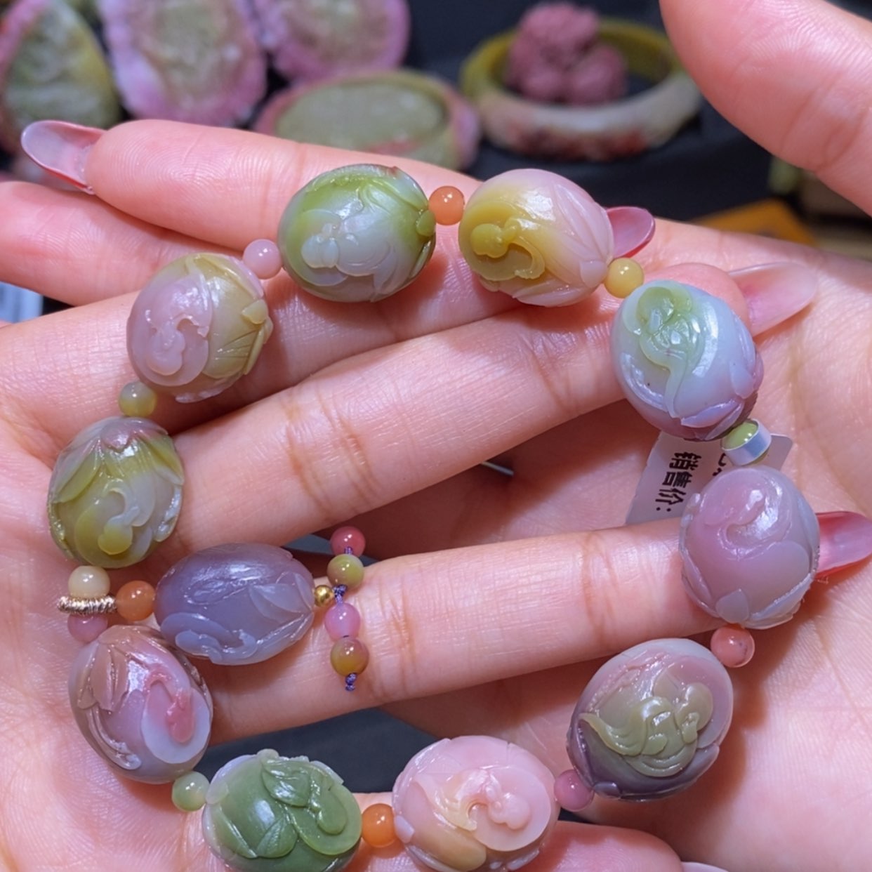 【闪购商品】玛瑙/玉髓手串未镶嵌盐源玛瑙