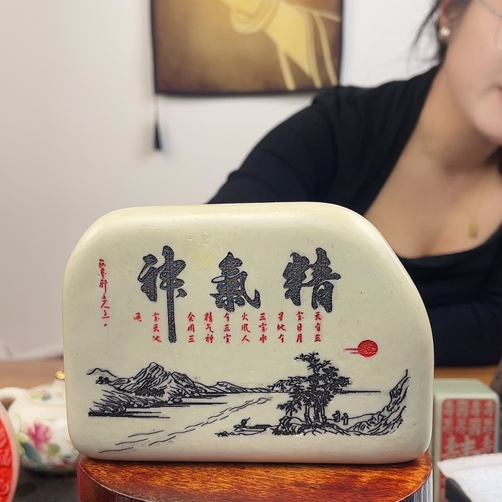 石材石材摆件桌面石材雕刻摆件16