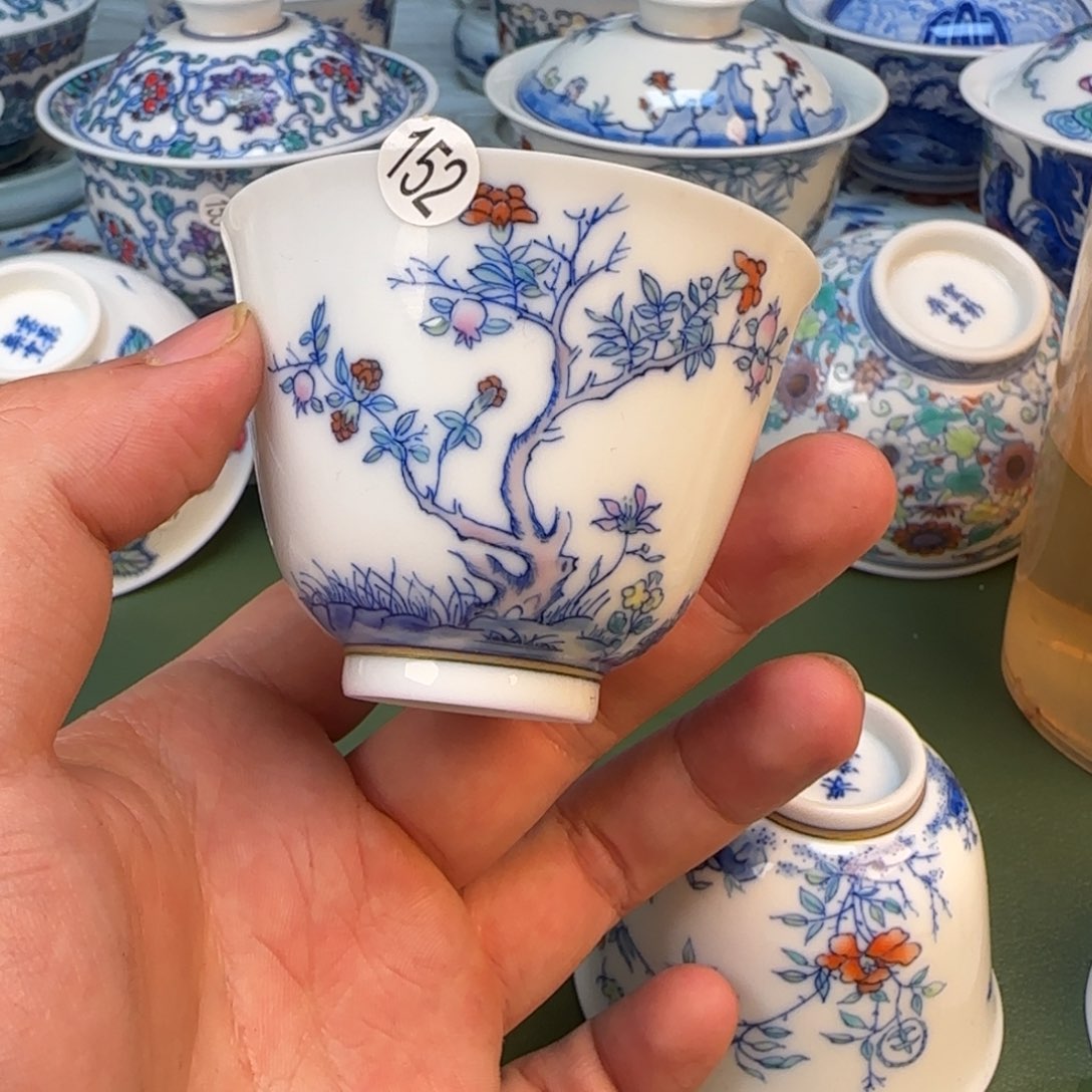 彦祖纯手工手绘茶具152