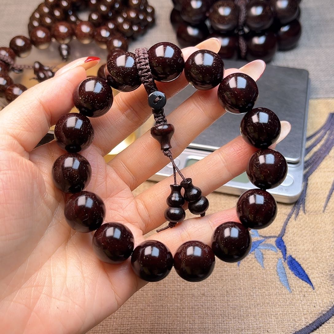 檀香紫檀（小叶紫檀）1.5 15颗多星