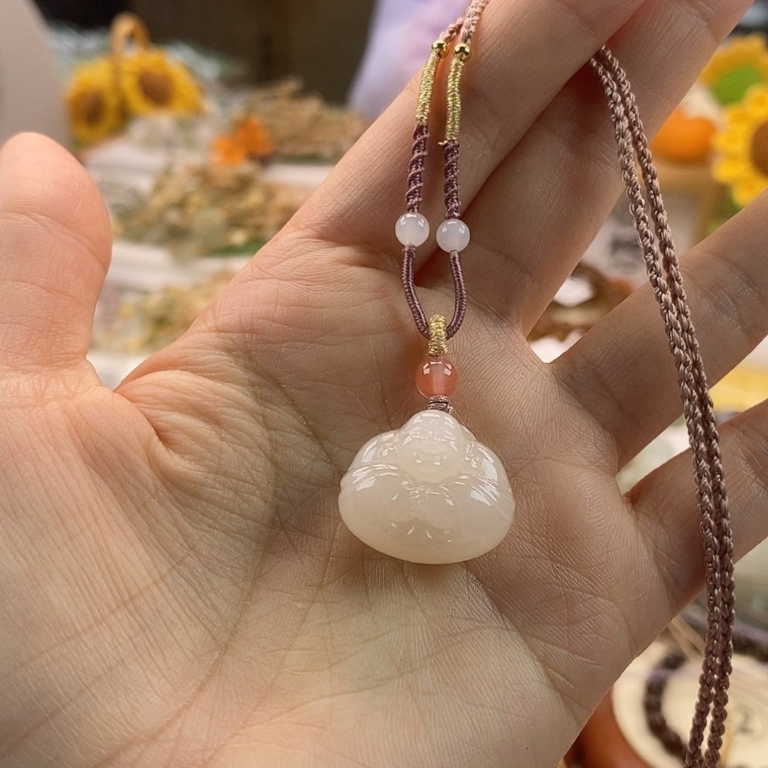 和田玉吊坠(不含链)未镶嵌