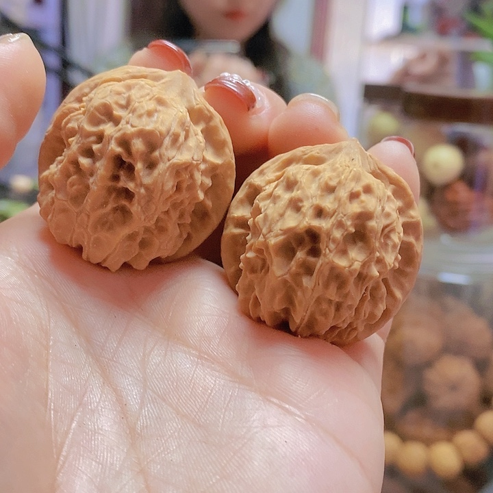 【闪购商品】文玩核桃把件34天通宝迷你