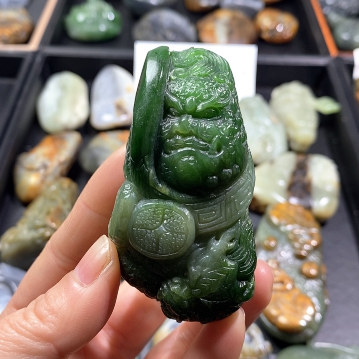 和田玉把件未镶嵌