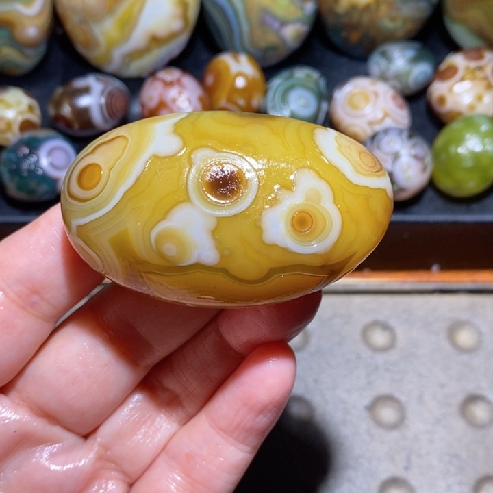 未镶嵌玛瑙/玉髓珠宝半成品10