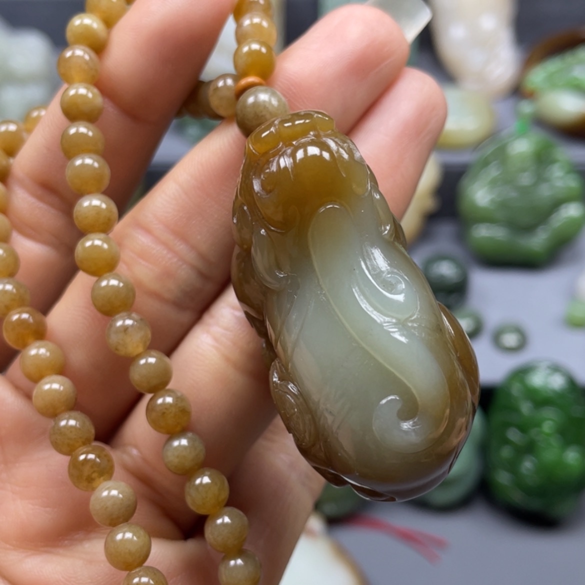 【闪购商品】和田玉吊坠未镶嵌