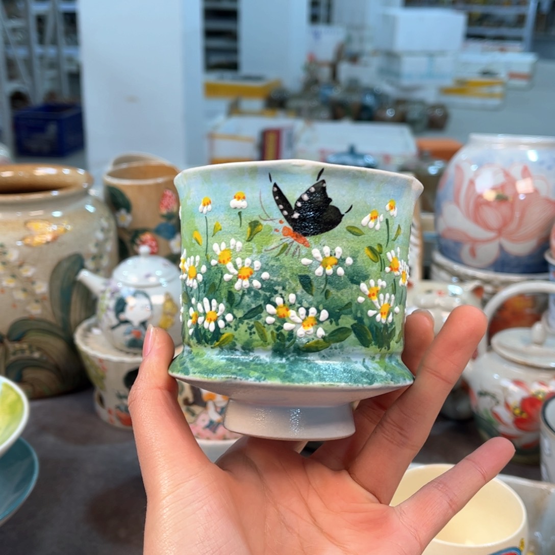景德镇陶瓷手工杯