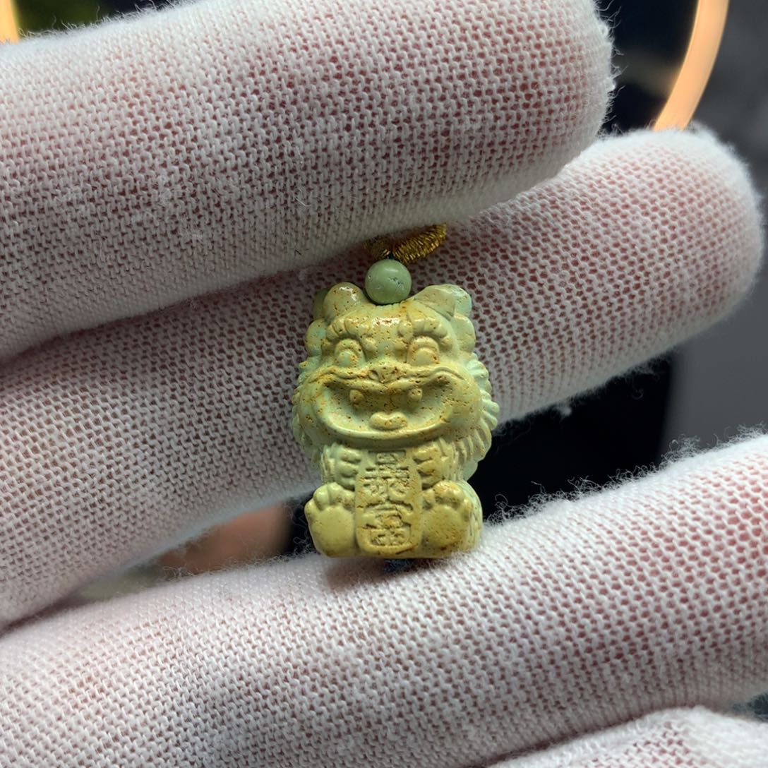 绿松石挂件未镶嵌