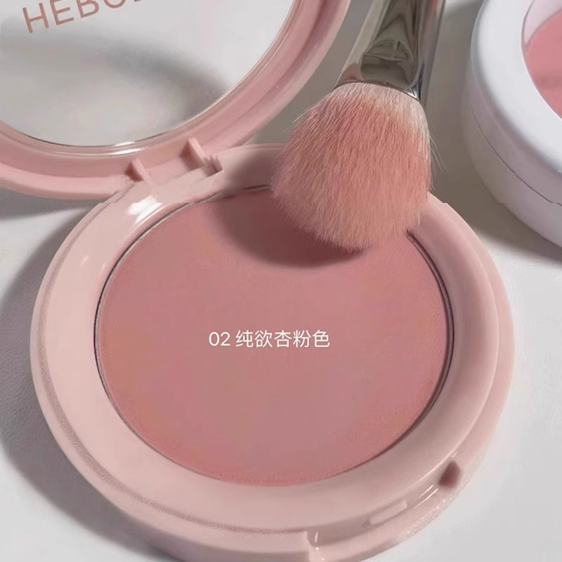 灰雾橡皮粉!收缩色腮红单色晒红女膨胀色腮紫低饱和2025新款爆款