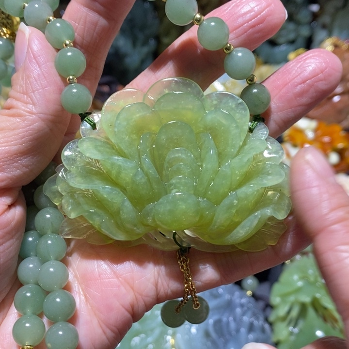 岫玉岫玉吊坠未镶嵌