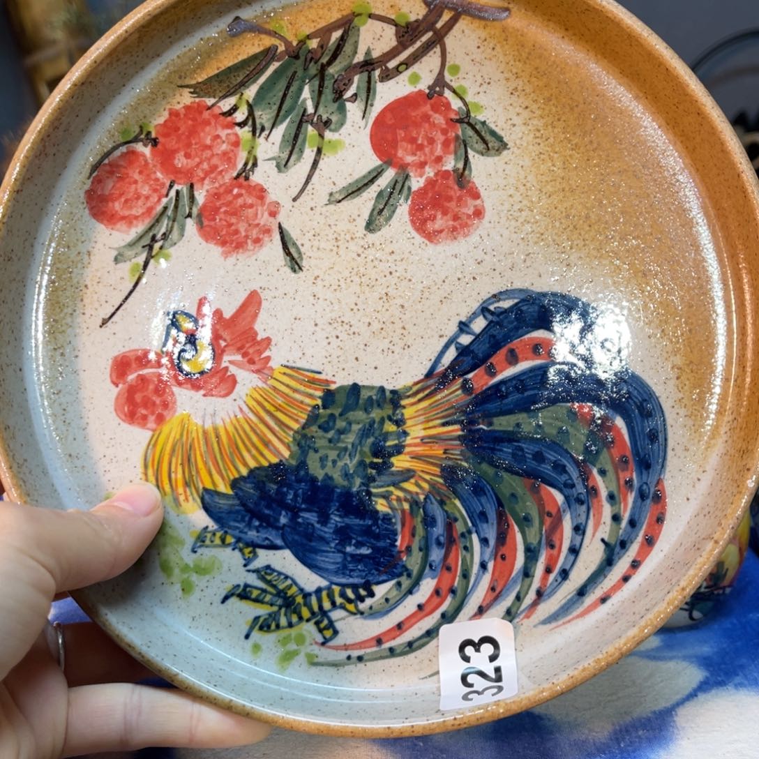 杯素浅陶瓷手工手绘