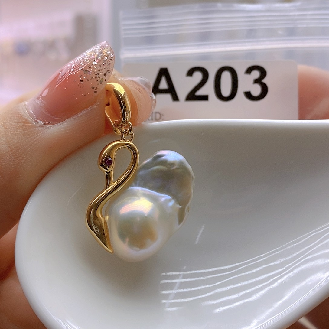 淡水珍珠颈饰银S925镶嵌