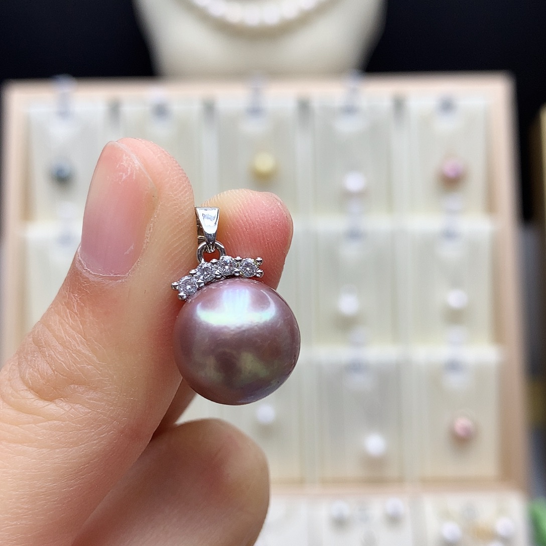 颈饰淡水珍珠合金