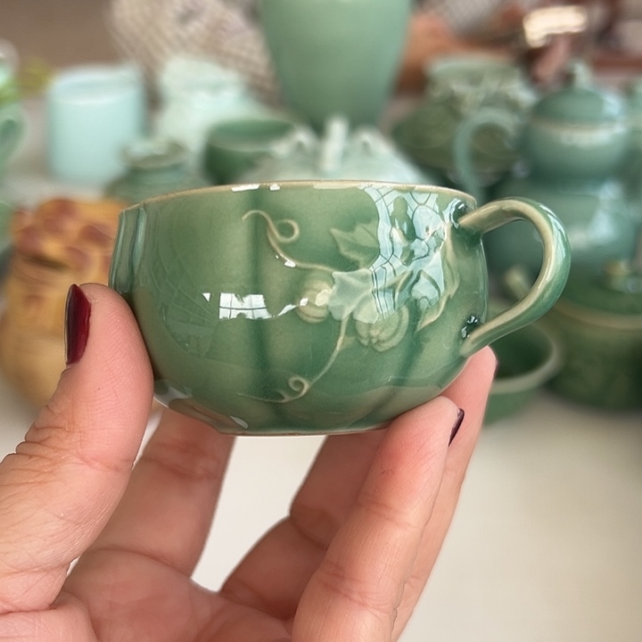 小米茶器龙泉青瓷