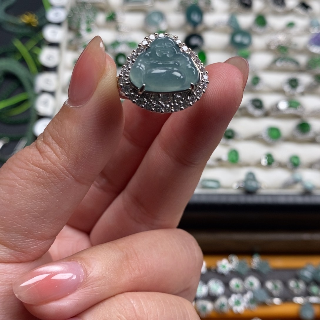 未镶嵌挂件翡翠翡翠