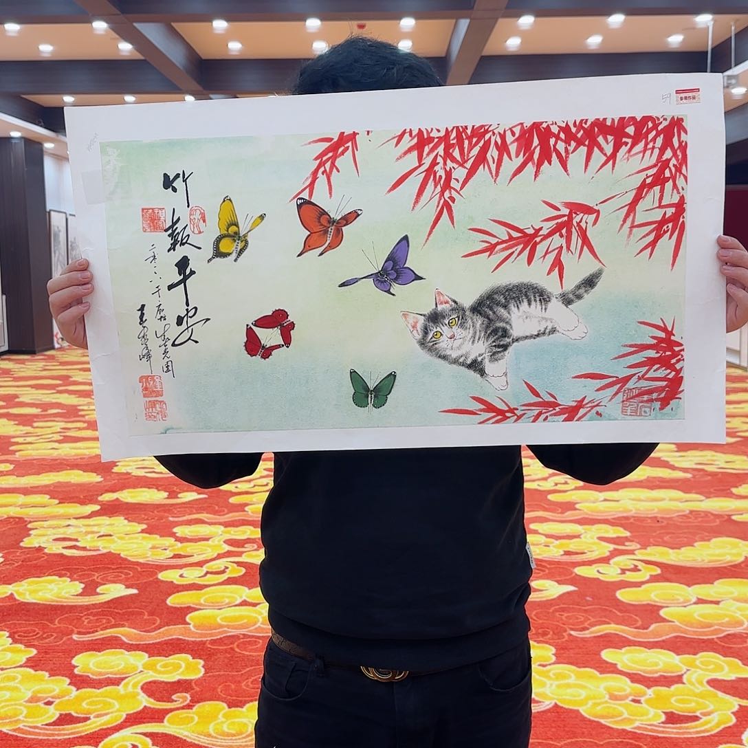 国画艺术家的作品