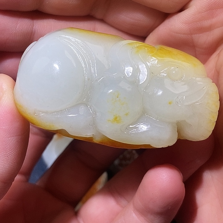 和田玉未镶嵌颈饰HX
