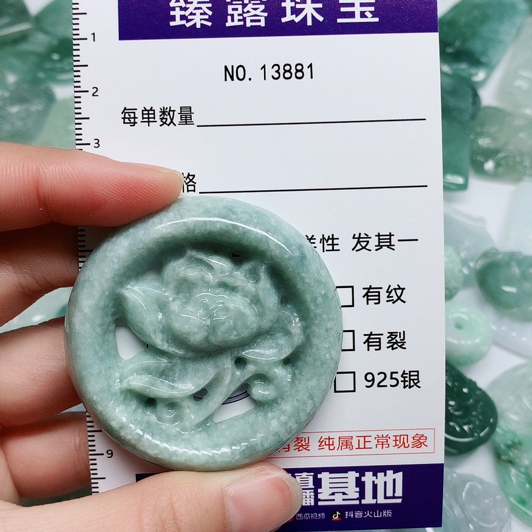 翡翠颈饰未镶嵌翡翠颈饰未镶嵌13881