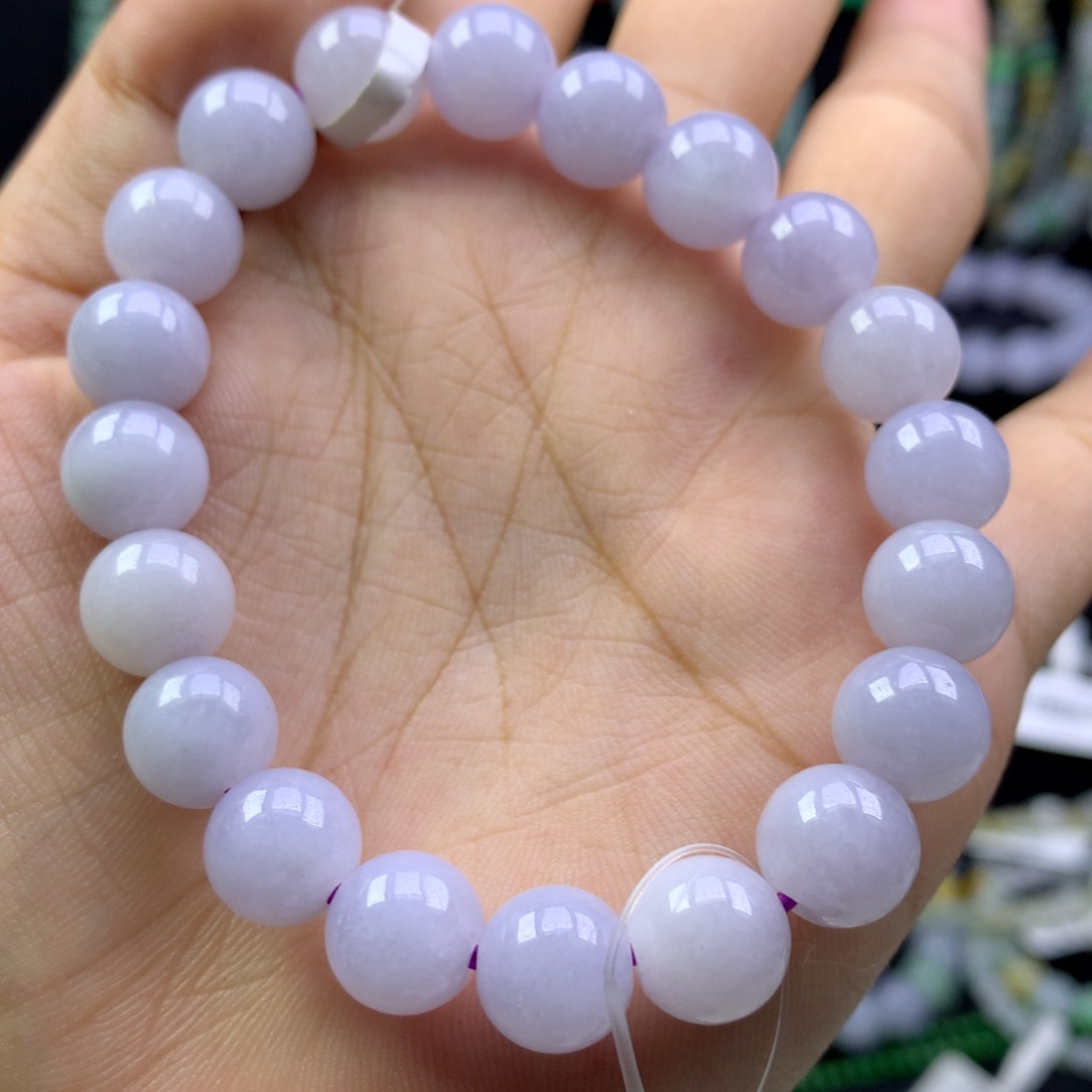 未镶嵌手串翡翠卡9.3