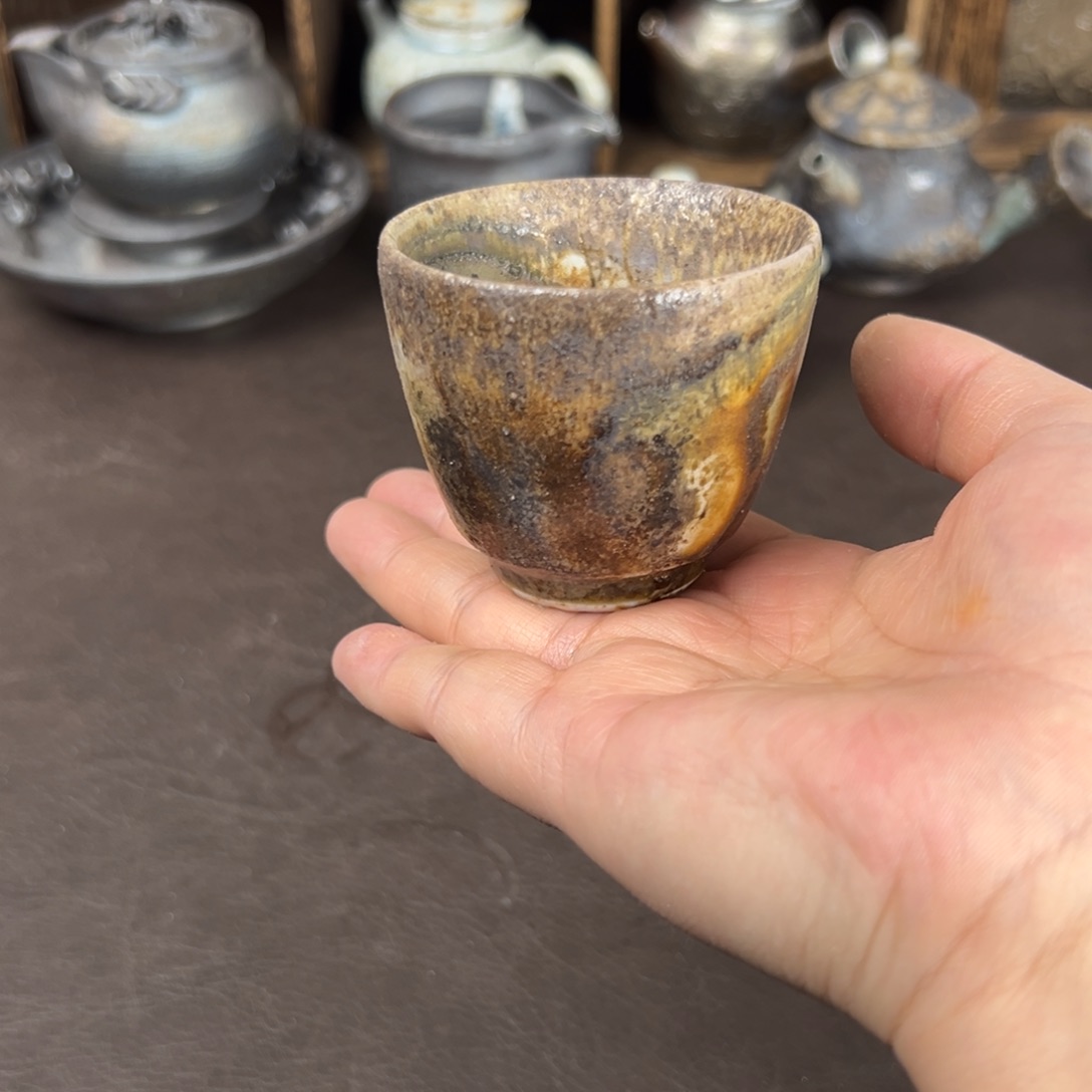 杯柴烧茶器主人杯子